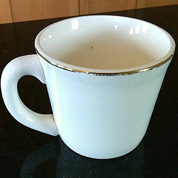 Vintage BSA Boy Scouts of America Coffee Mug Gold Trim Cup Put Han Sen Council - Picture 4 of 16